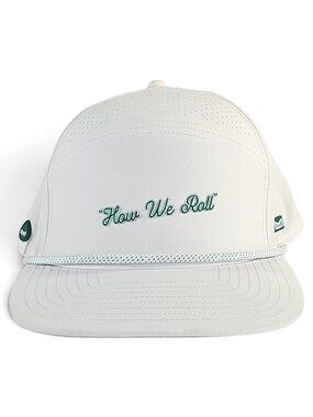 Melin Trenches Links "How We Roll" Golf Snapback Hat Cap Size Classic